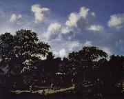 Jan van der Heyden The crossroads of the forest landscape France oil painting artist